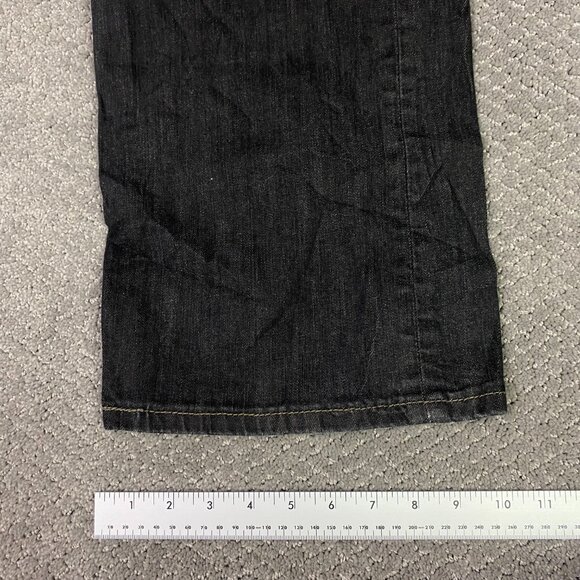 Levi's 569 Jeans Men's 40 x 32 Measures 41 x 30.5  Black Stretch - Picture 12 of 14